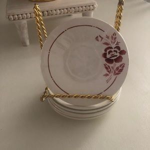 Ceramics Of Saintamand Society Of Great Ceramic Plate